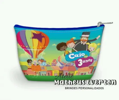 Necessaire Personalizada Mundo Bita
