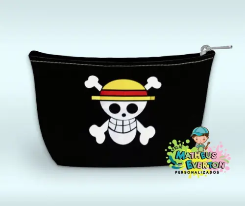 Necessaire Personalizada One Piece (faço Outros Modelos).
