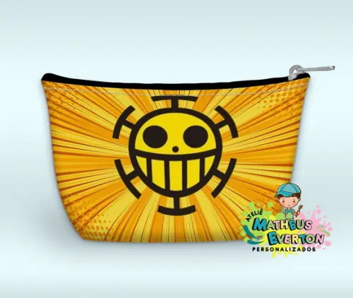 Necessaire Personalizada One Piece (faço Outros Modelos).