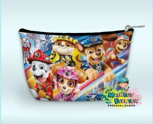 Necessaire Personalizada Patrulha Canina