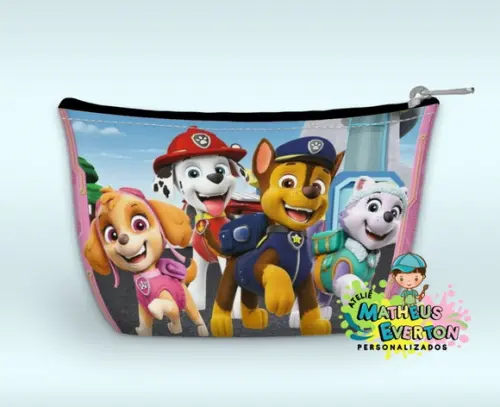 Necessaire Personalizada Patrulha Canina