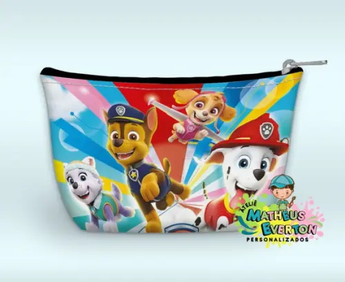 Necessaire Personalizada Patrulha Canina