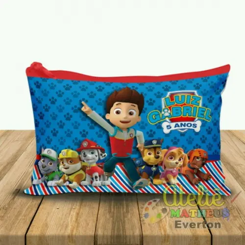 Necessaire Personalizada Patrulha Canina