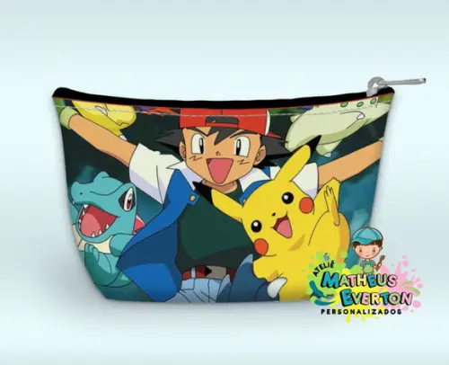 Necessaire Personalizada Pokemon
