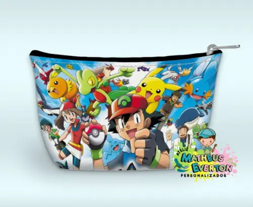 Necessaire Personalizada Pokemon