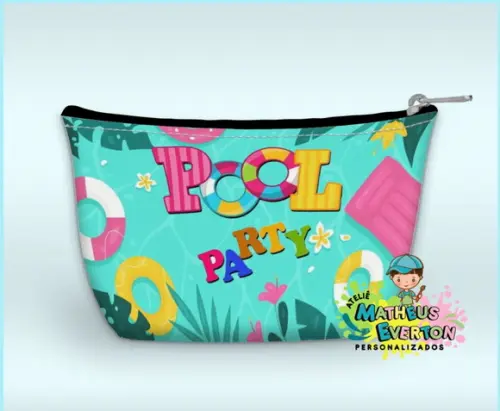 Necessaire Personalizada Pool Party