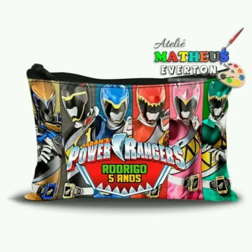 Necessaire Personalizada Power Rangers