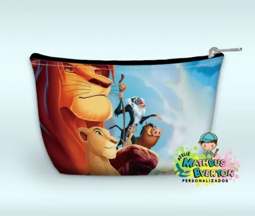 Necessaire Personalizada Rei Leão (faço Outros)
