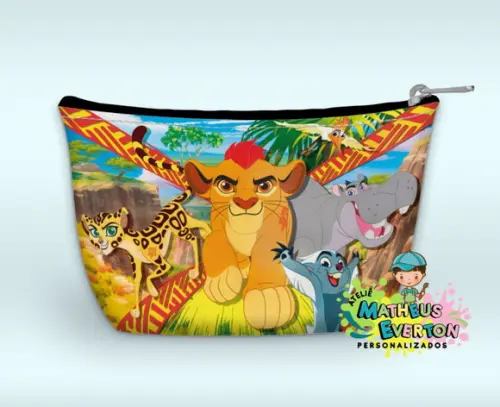 Necessaire Personalizada Rei Leão (faço Outros)