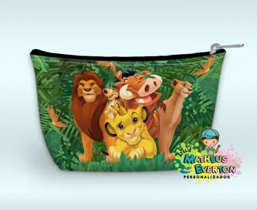 Necessaire Personalizada Rei Leão (faço Outros)