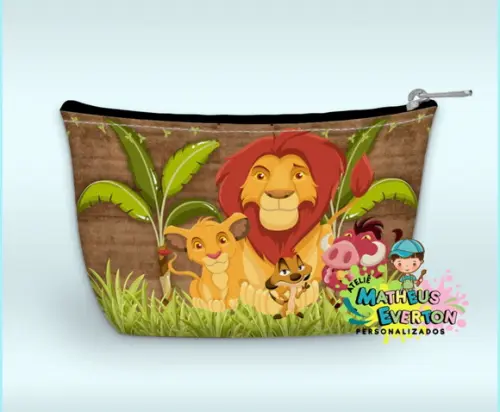 Necessaire Personalizada Rei Leão (faço Outros)