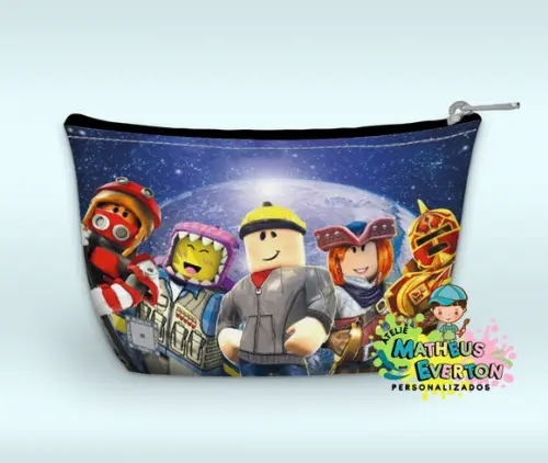 Necessaire Personalizada Roblox (faço Outros Modelos).