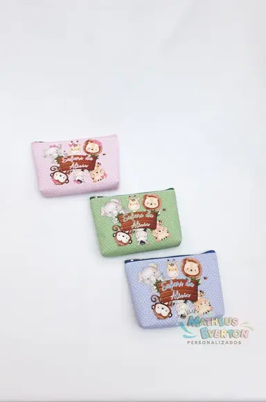 Necessaire Personalizada Safari Baby ( Faço Todos os Temas )