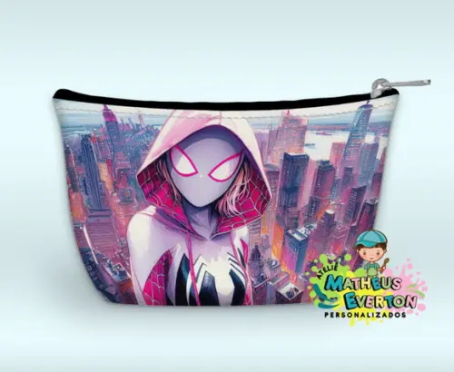 Necessaire Personalizada Spider Gwen