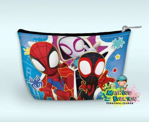 Necessaire Personalizada Spidey e Seus Amigos Espetaculares