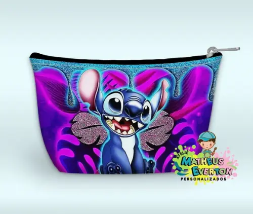 Necessaire Personalizada Stitch (faço Outros)