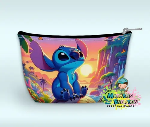 Necessaire Personalizada Stitch (faço Outros)