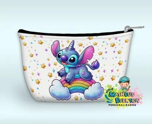 Necessaire Personalizada Stitch (faço Outros)