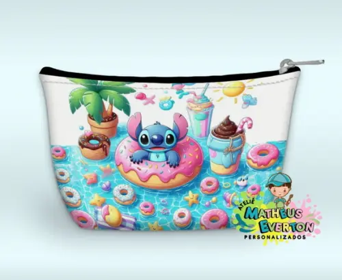 Necessaire Personalizada Stitch (faço Outros)