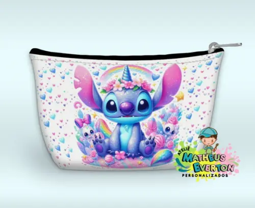Necessaire Personalizada Stitch (faço Outros)