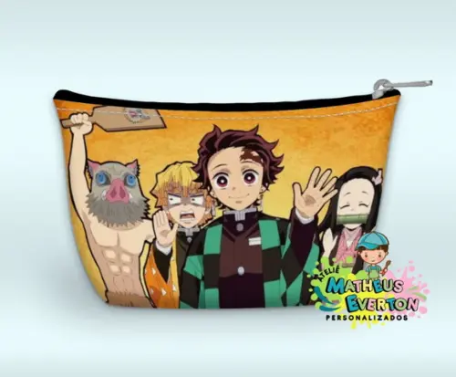 Necessaire Personalizada Tanjiro Demon Slayer