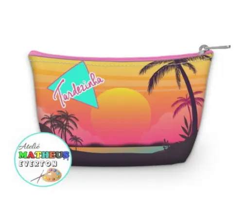 Necessaire Personalizada Tardezinha ( Faço Todos os Temas )
