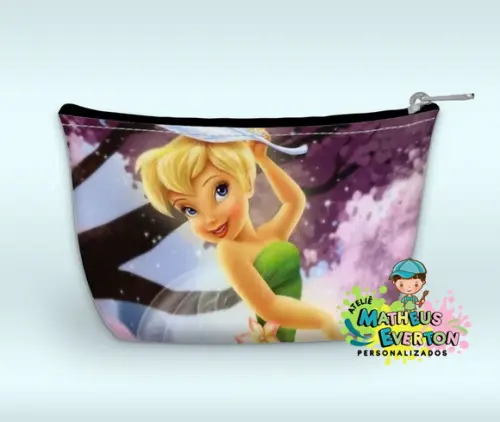 Necessaire Personalizada Tinker Bell ( Faço Outros Modelos).