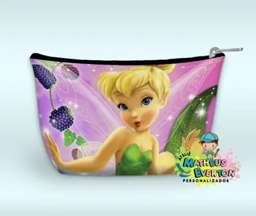 Necessaire Personalizada Tinker Bell ( Faço Outros Modelos).