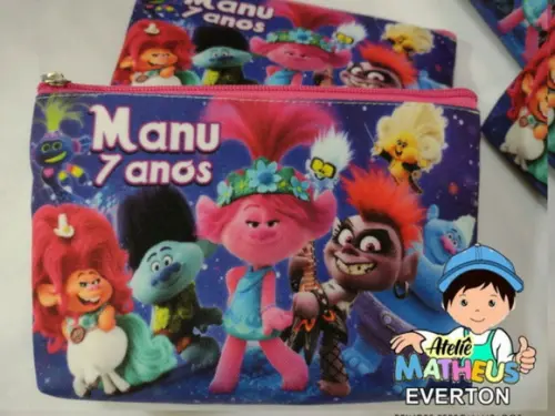 Necessaire Personalizada Trolls