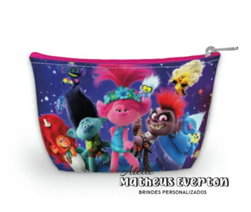 Necessaire Personalizada Trolls