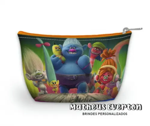 Necessaire Personalizada Trolls