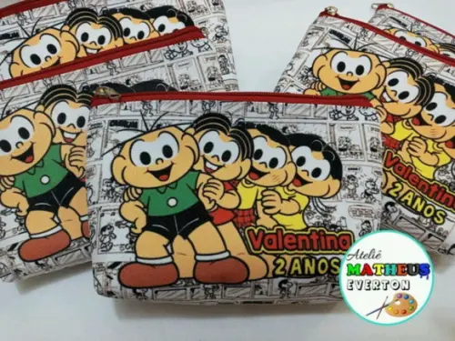 Necessaire Personalizada Turma da Monica