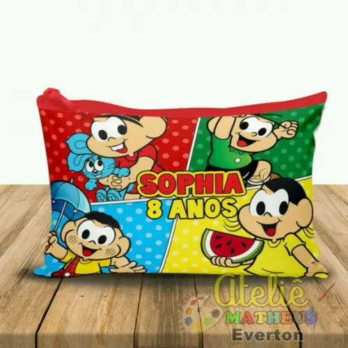 Necessaire Personalizada Turma da Monica