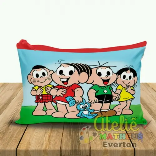 Necessaire Personalizada Turma da Monica