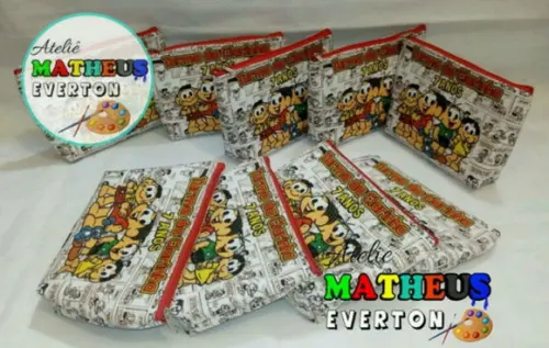 Necessaire Personalizada Turma da Monica