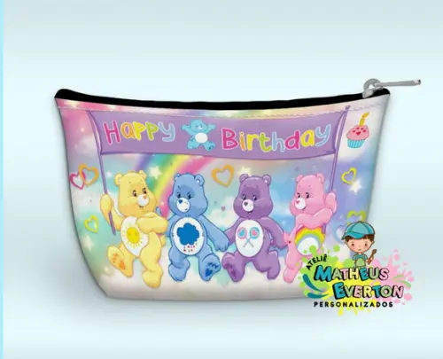 Necessaire Personalizada Ursinhos Carinhosos