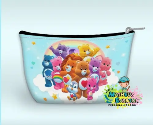 Necessaire Personalizada Ursinhos Carinhosos