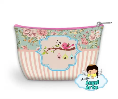 Necessaire Personalizado Jardim Encatado