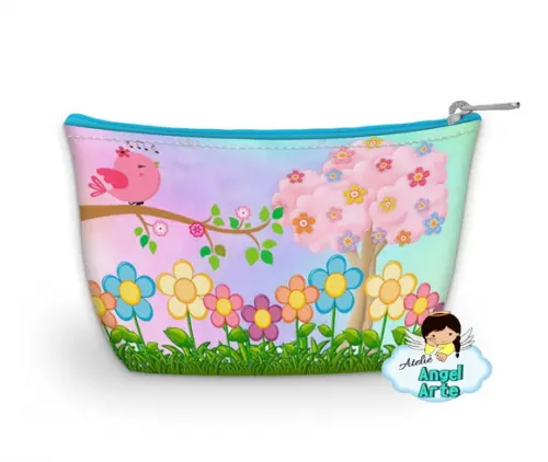 Necessaire Personalizado Jardim Encatado
