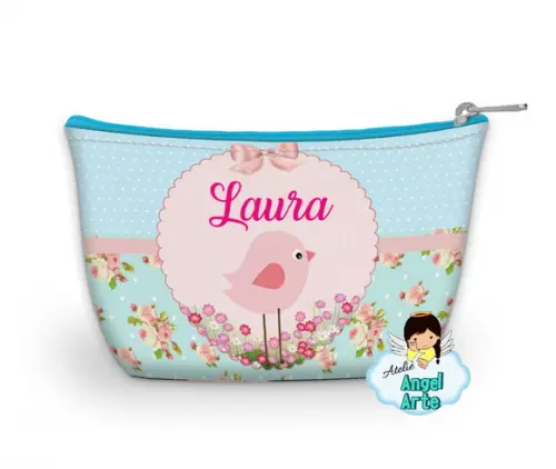 Necessaire Personalizado Jardim Encatado
