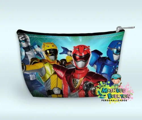 Necessaire Power Rangers Morpher (faço Outros Modelos).