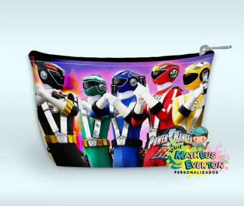 Necessaire Power Rangers Rpm (faço Outros Modelos).
