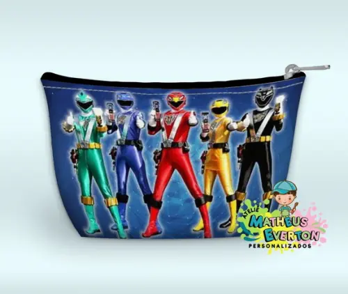 Necessaire Power Rangers Rpm (faço Outros Modelos).