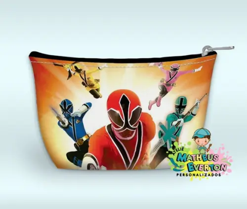 Necessaire Power Rangers Samurai (faço Outros Modelos).