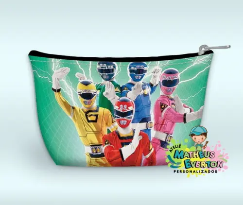 Necessaire Power Rangers Turbo (faço Outros Modelos).
