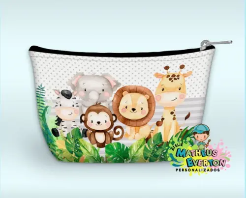 Necessaire Safari Baby ( Faço Todos os Temas )