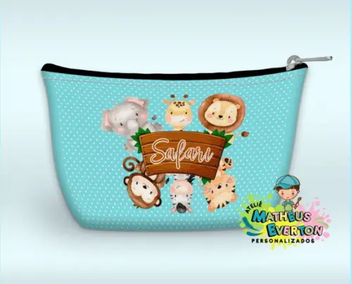 Necessaire Safari Baby ( Faço Todos os Temas )