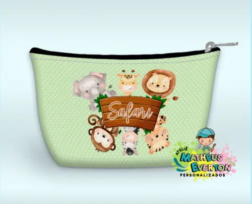 Necessaire Safari Baby ( Faço Todos os Temas )