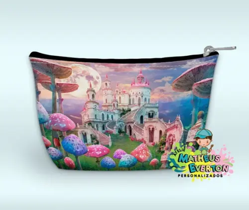 Necessaires Personalizada Castelo Encantado (faço Outros).