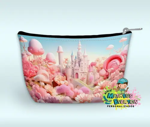 Necessaires Personalizada Castelo Encantado (faço Outros).